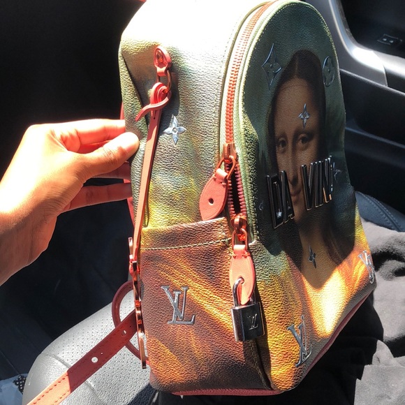 LOUIS VUITTON Da Vinci Palm Springs Backpack main image 8